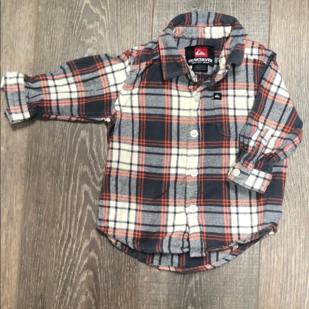 Quiksilver long sleeve shirt